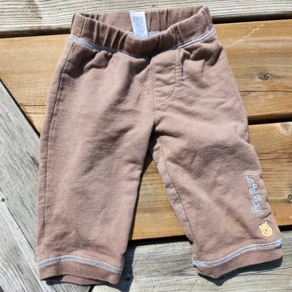ADORABLE Disney Baby Winnie the Pooh bear "Let's Play!" Pants 6 months - Picture 2 of 4